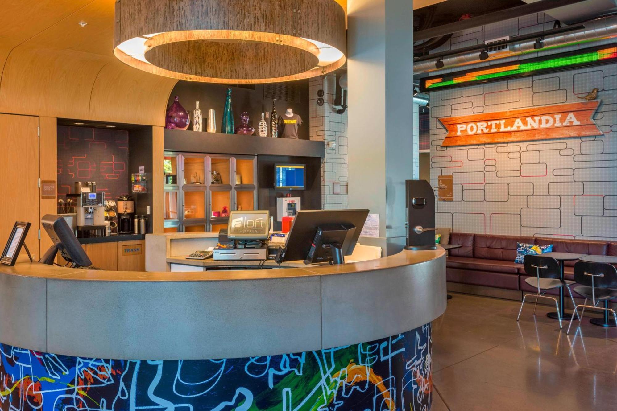 Aloft Portland Airport Hotel At Cascade Station Eksteriør bilde