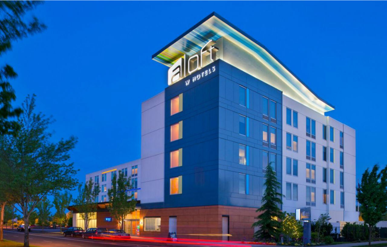 Aloft Portland Airport Hotel At Cascade Station Eksteriør bilde